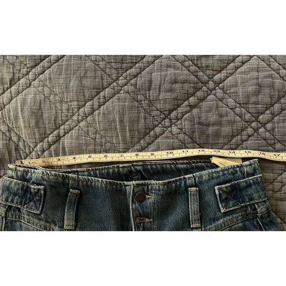 Free People We the Free Super Sweeper Full Wide Leg Denim Jeans - Picture 10 of 11